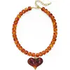 Corazón naranja