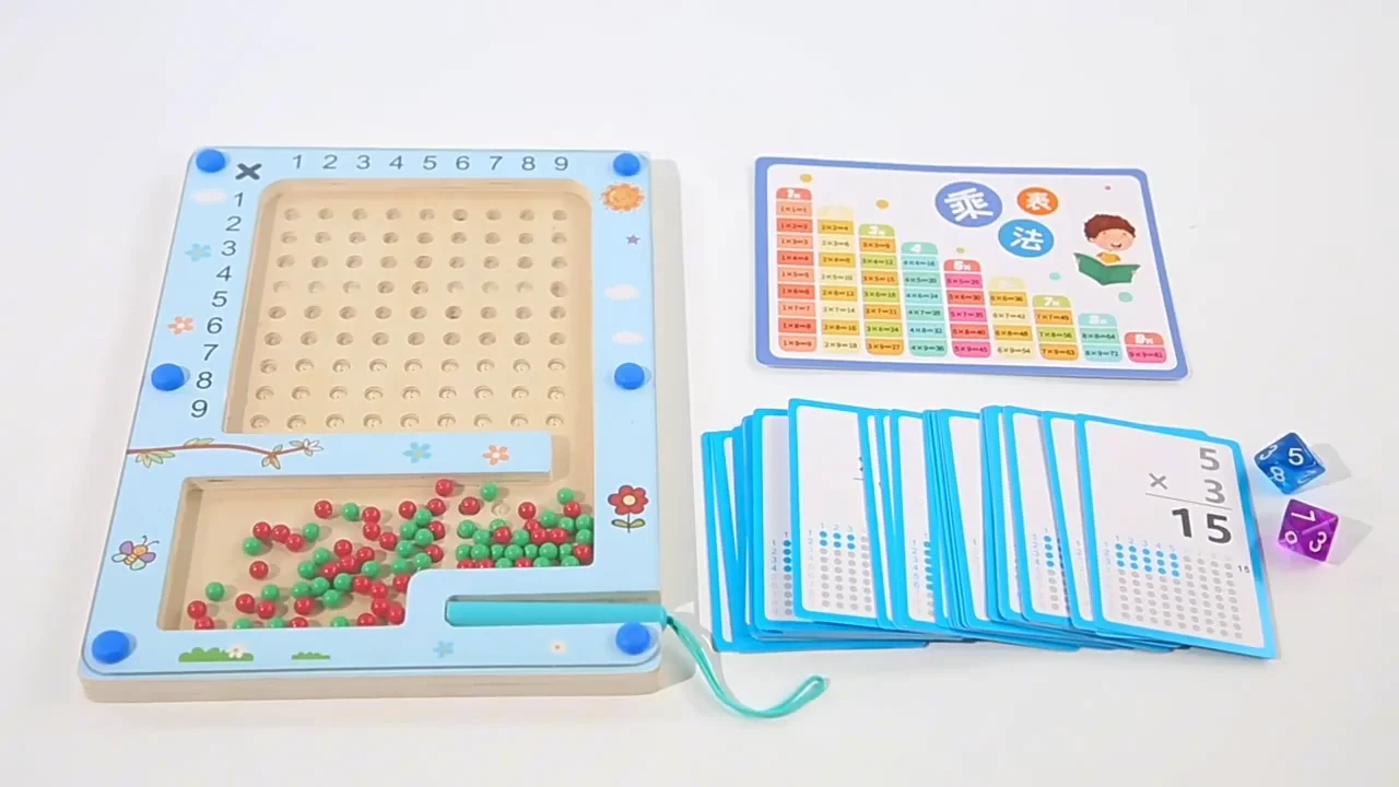 2312 Wooden Cpc Ball Multiplier Board Beads Counting