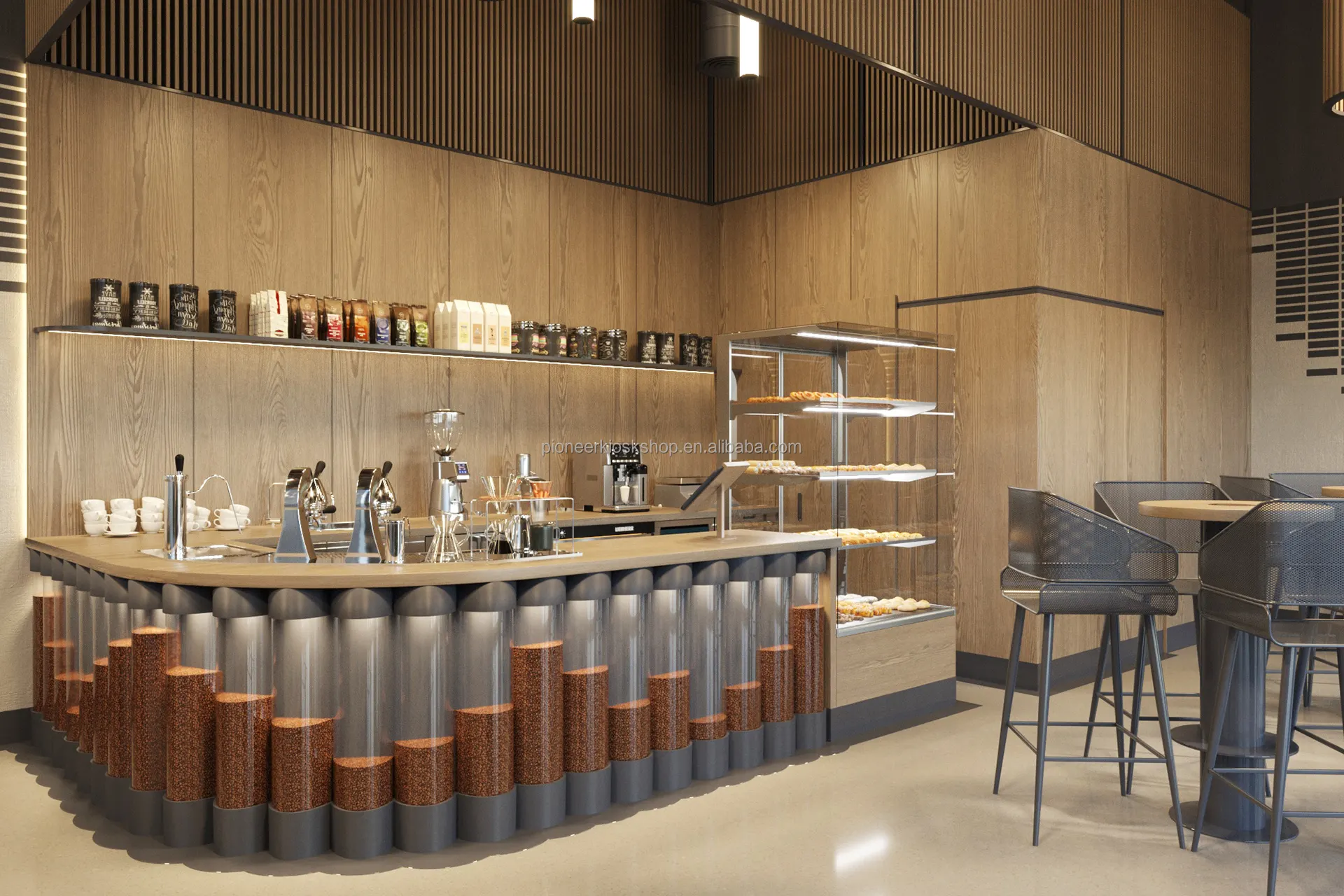 2022 Newest Coffee Shop Interior Design Restaurant Dining Furnitures