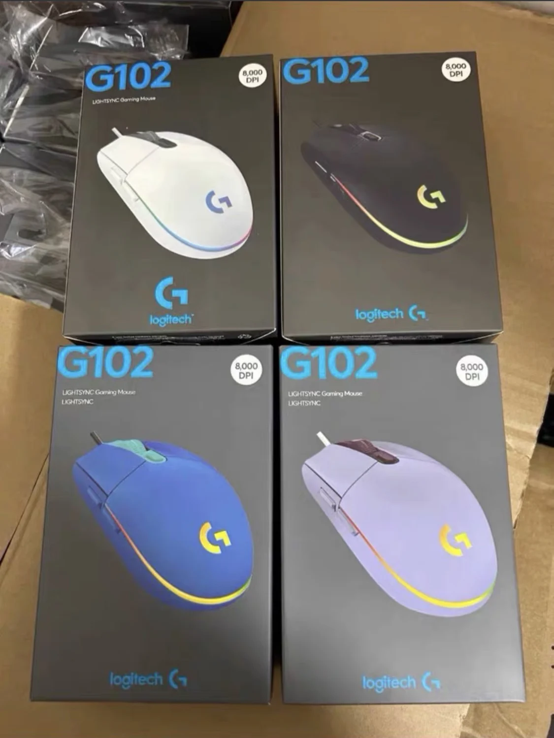 Wholesale Logitech G102 Lightsync Gaming Mouse 8000dpi Rgb Wired ...