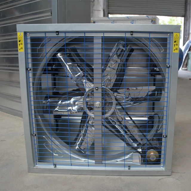 Chinese Factory Price outdoor industrial drop hammer type negative pressure fan for husbandry poultry breeding