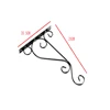 Black---25 cm - hook