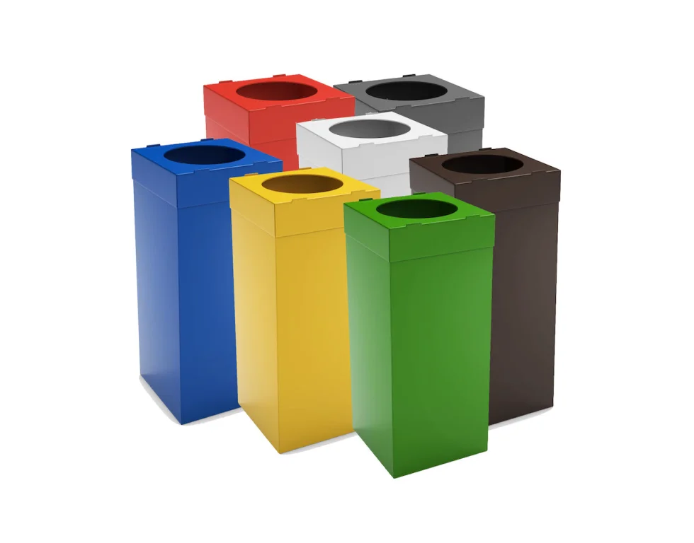 plastic recycling bin containers pp corrugated recycle bin - buy