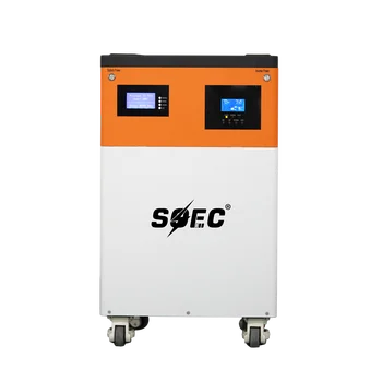 SOEC 48V 200Ah Solar Battery Home Energy Storage Lifepo4 Lithium Ion All in One with Inverter Wall-Mounted 5Kwh All One System