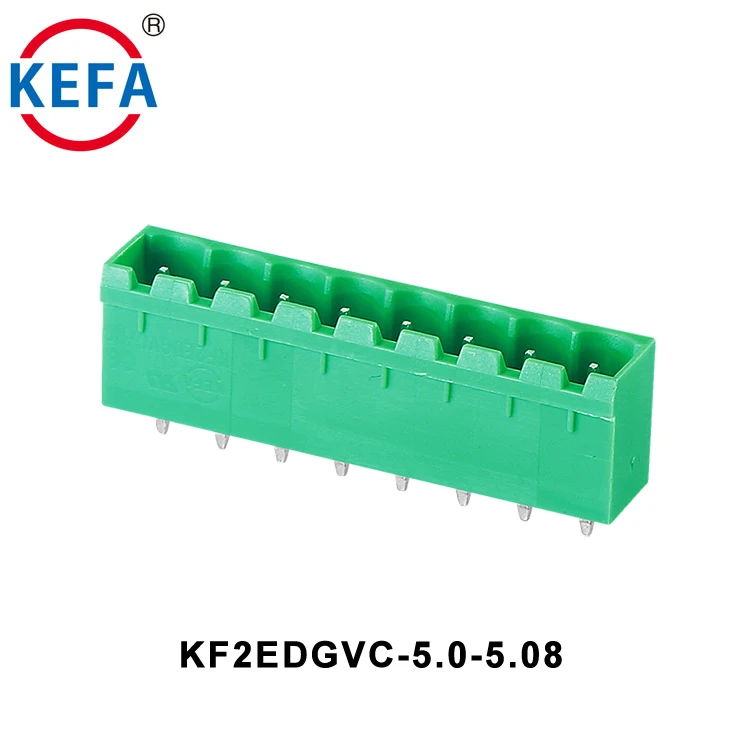 Kefa 3.81mm 3.5 mm 5.08mm PCBインサート式 プラグインターミナルブロック 3.81 mm Ec350v 08p サクションターミナル 3.5 mm
