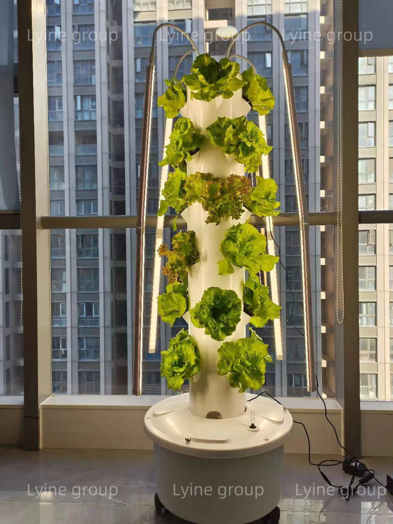 Lyine 2023 Hydroponics Aeroponic Vertical Grow Garden Tower For ...