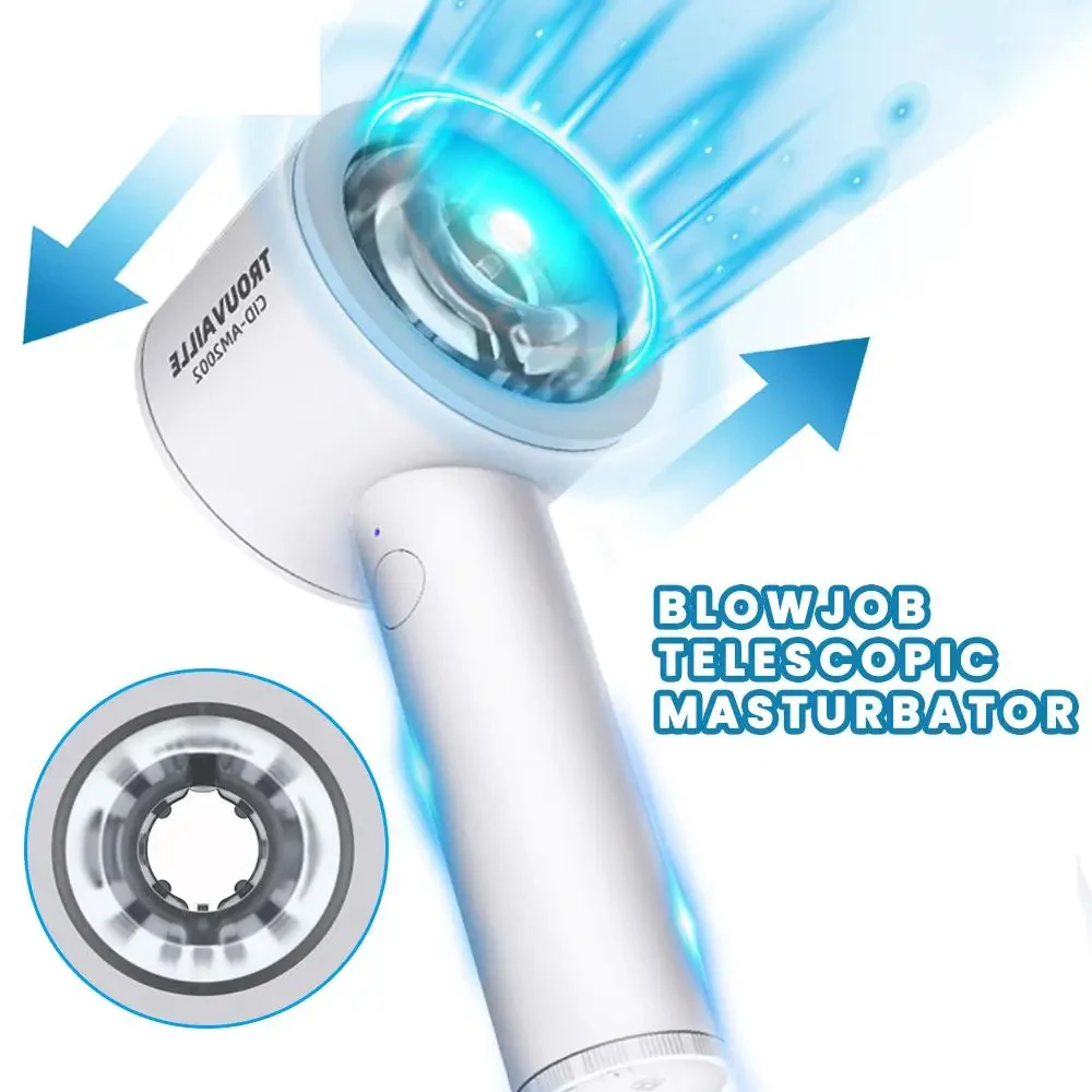 telescopic masturbator cup EINSEO Automatic Sucking Male Masturbators main image 1