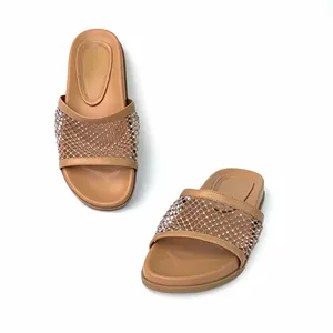 Customized Designer Shoes Strap slippers Women's and Women's Flat slippers Luxury Women's Fashion