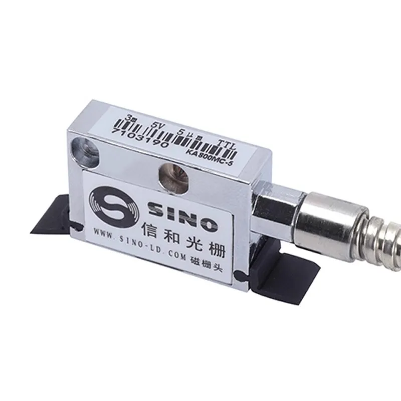 TEBAK SINO KA800MC Magnetic Scale Tape Magnetic Sensor Reader Head Linear Displacement Sensor Resolution With Magnet Strip