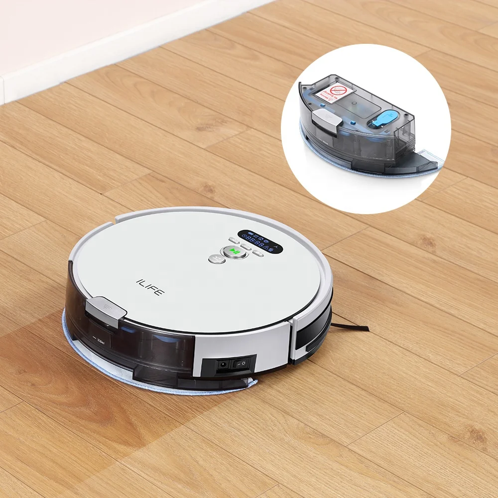ILIFE V8 Plus гибридная швабра Роботизированный пылесос с поддержкой электростенки