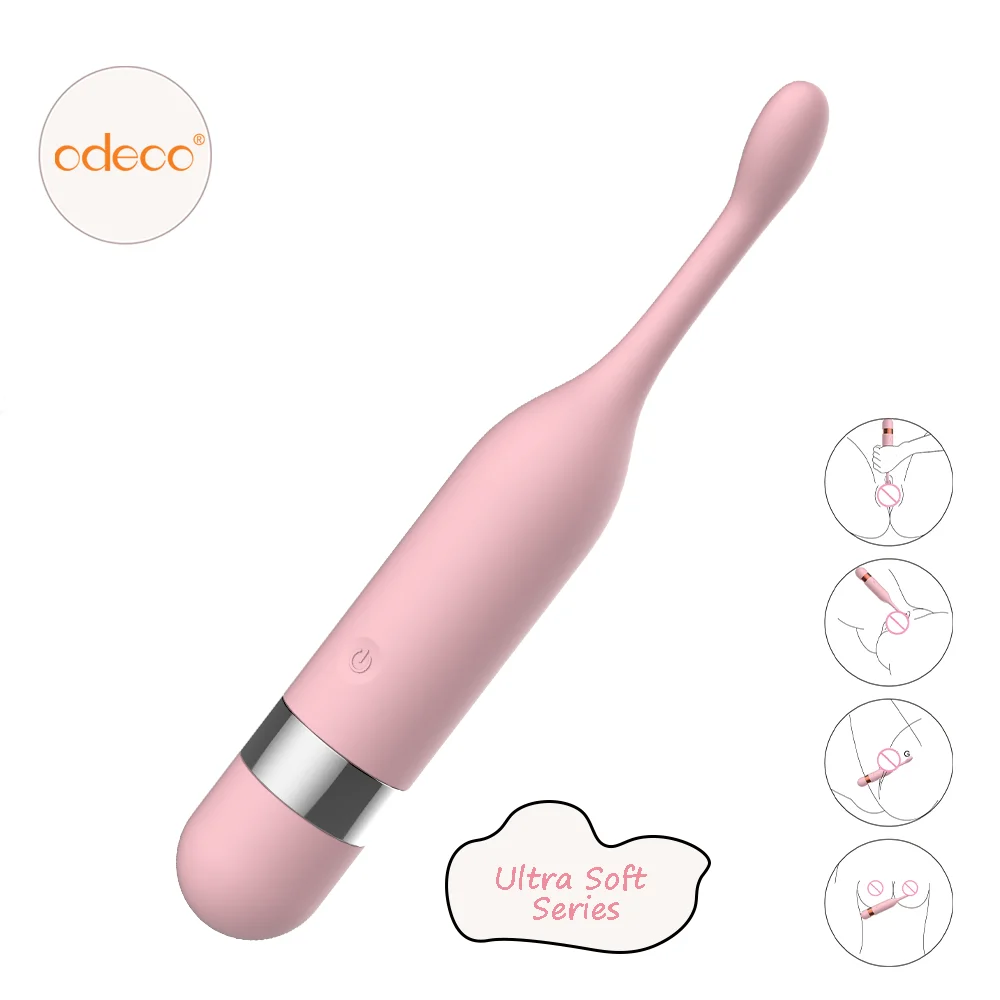 Hot Sale Odeco Silicone Recharger Waterproof Multi Vibration Modes Dildo  Vibrator Sex Toy for Women Couple