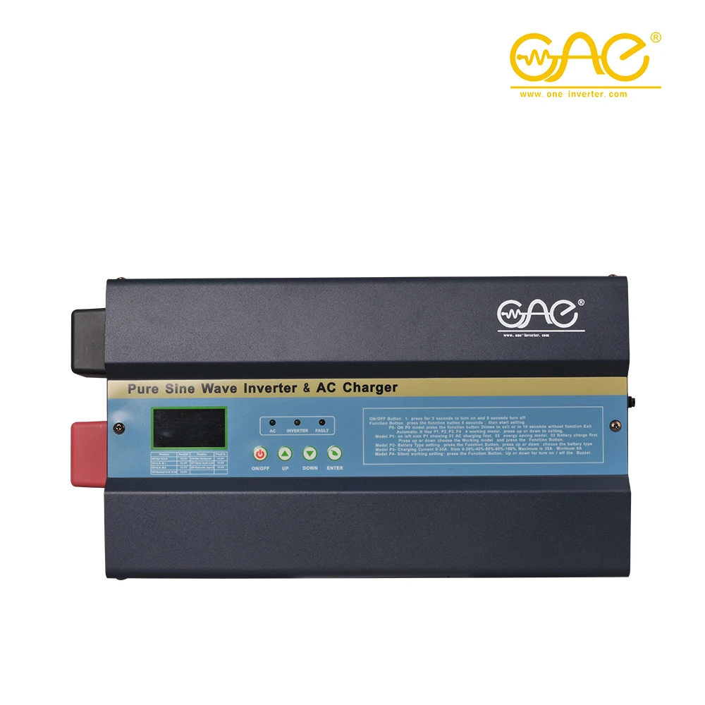 6KW 48V Inverter Inbuilt Mppt Solar Power Inverter Battery Charger with 60a MPPT Hybrid Inverter