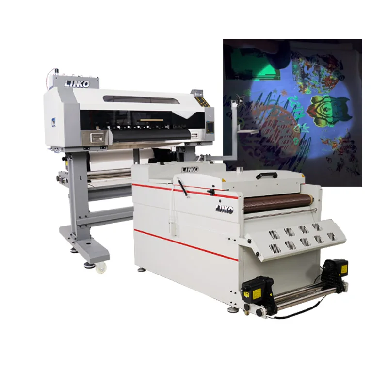 Factory Price A1 DTF Inkjet Printer Set Heat Transfer T-shirt Printing  Machine Direct to Film Printer With I3200 Print Head
