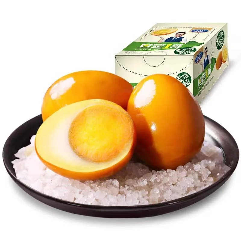 Xian Ge Shell Less Quail Eggs Marinated Eggs Casual Snacks Salt-baked five-scented Eggs