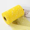 Fil de flocon de neige jaune de 15 cm de large 15 mètres