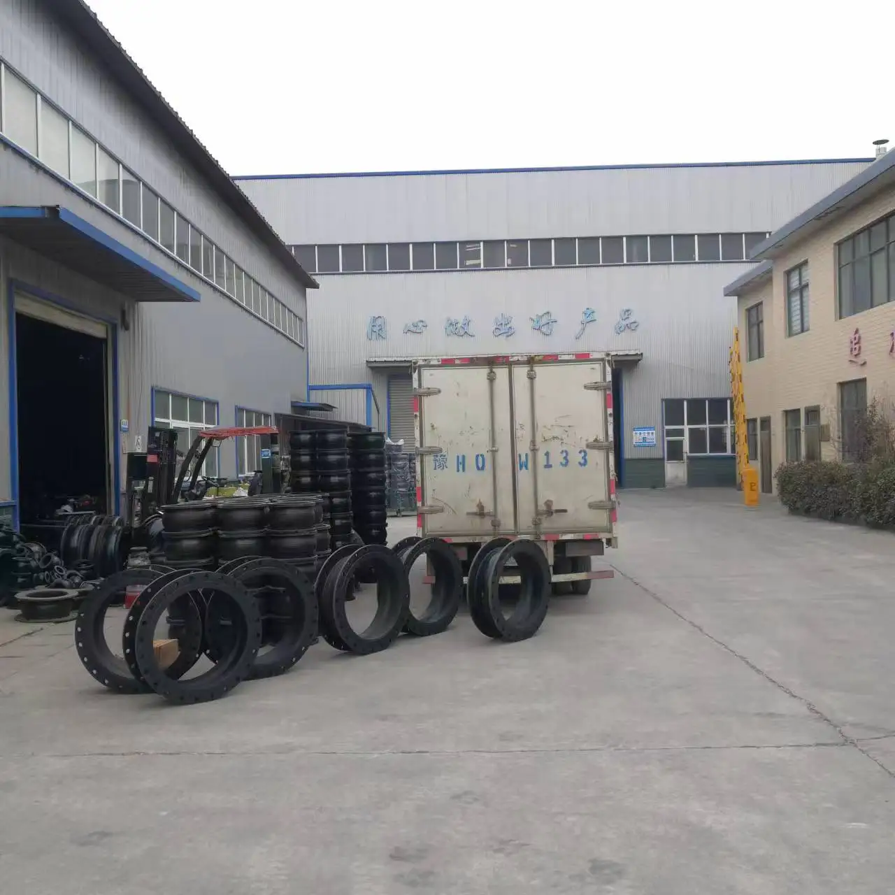 Flexible Joint For Pvc Pipe Single Sphere Flexible Rubber Expansion