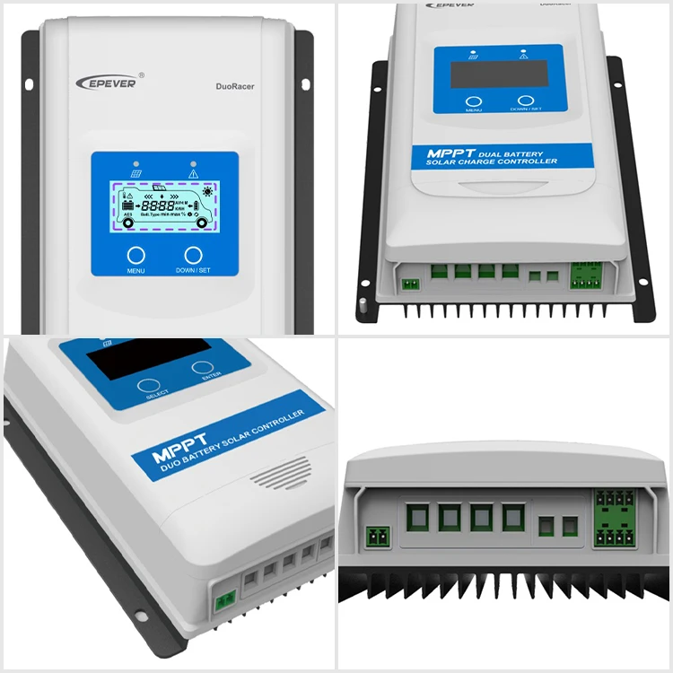 DuoRacer 10~30A Dual Battery MPPT Charge Controller