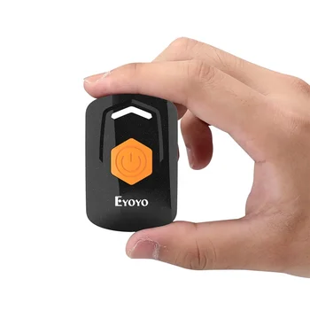 Eyoyo Portable Mini 2D QR Barcode Scanner with B-T & 2.4G Handheld Rapid Scan 8 Hours CE FCC ROHS EYOYO / OEM Black+orange Stock