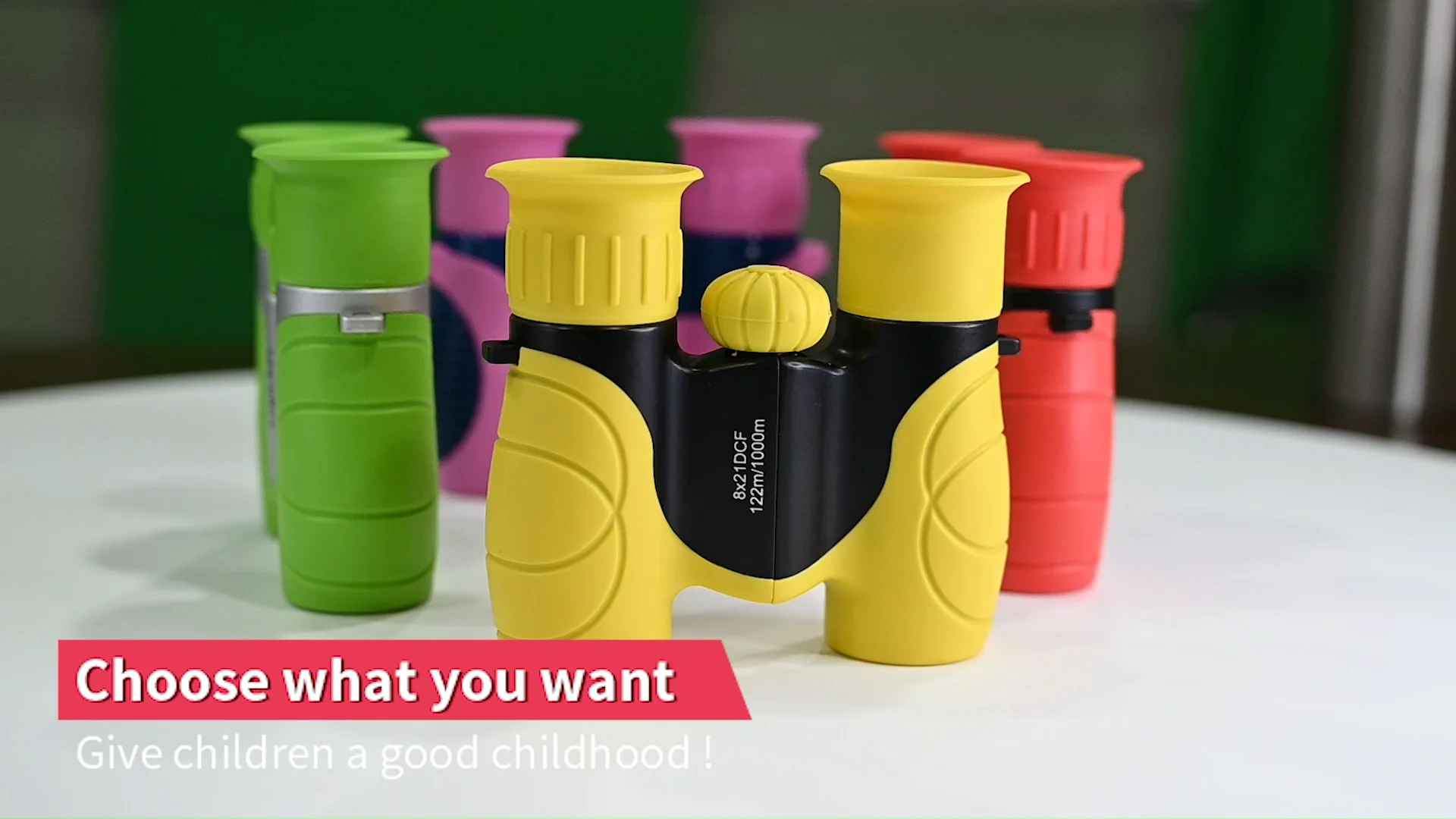 Outdoor Toys Mini Children Binoculars 8x21 Diy Binoculars Toys Kids