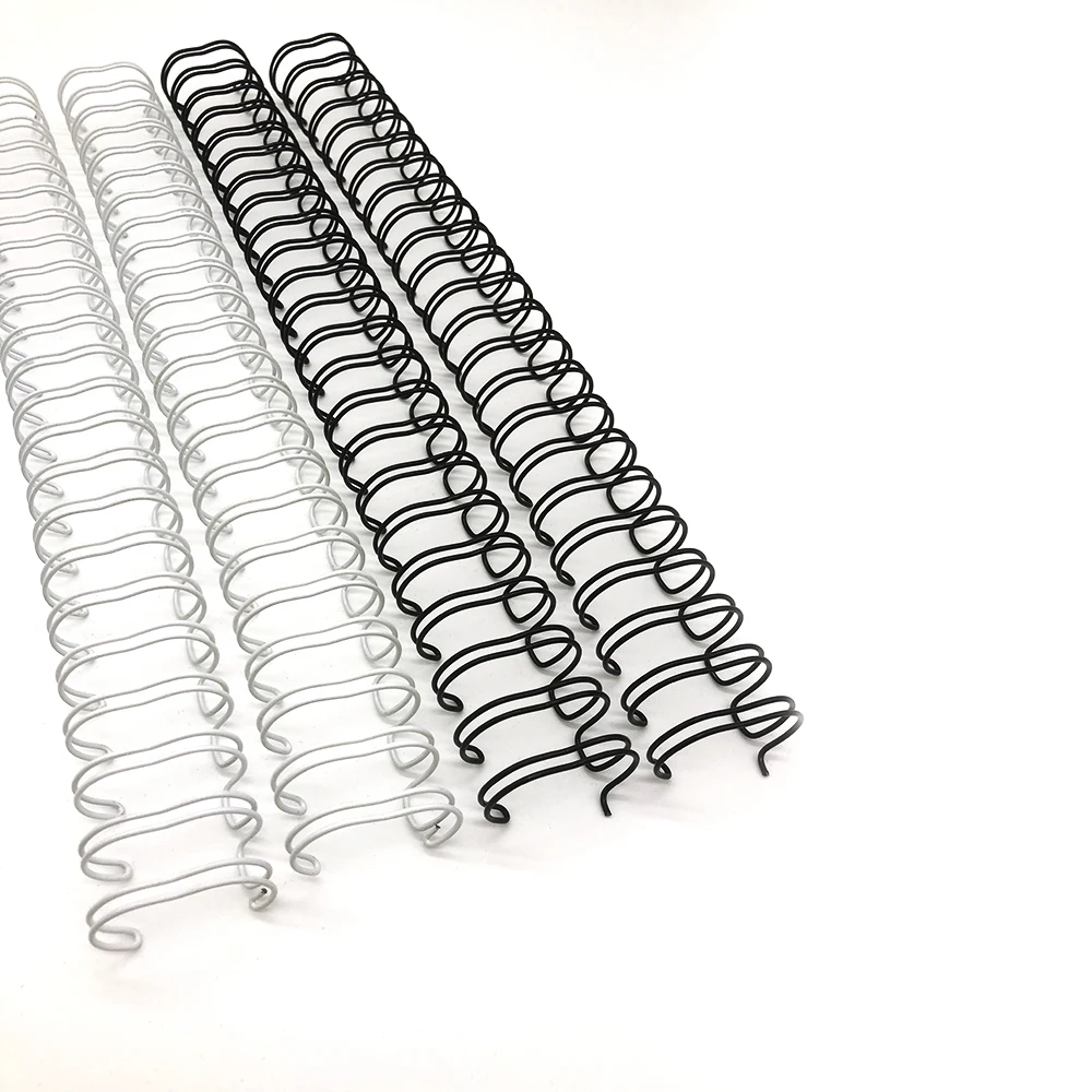 Spiral Binding Ring Twin Nylon Coated Steel Metal O