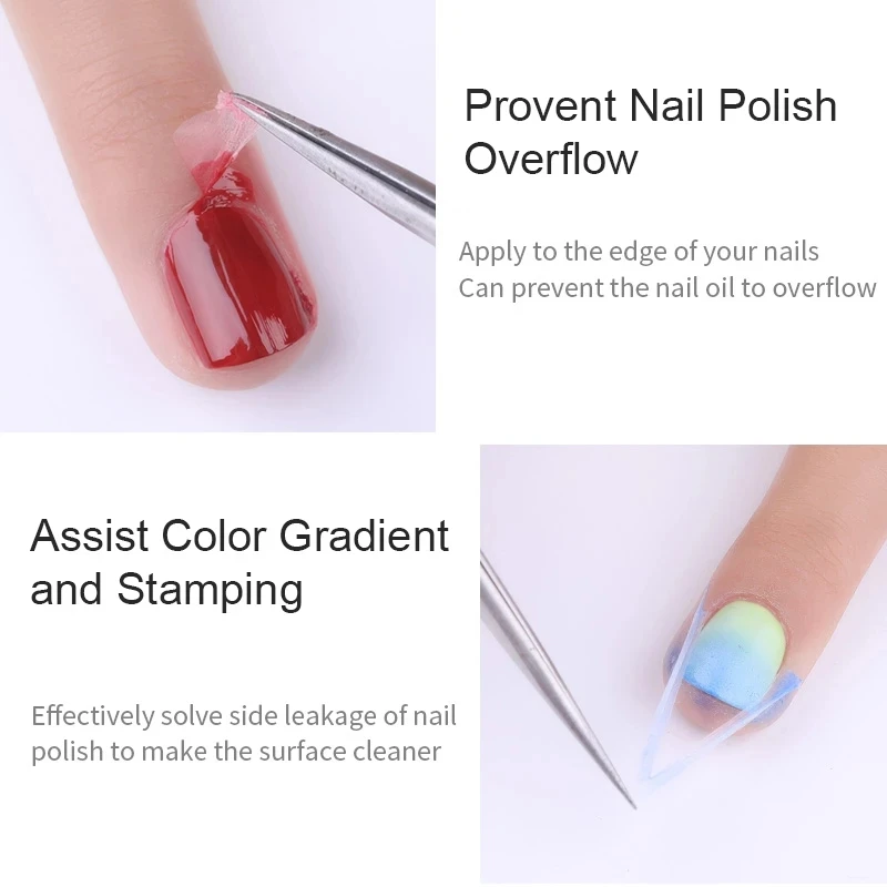 
 15 мл акриловых ногтей лента лак для ногтей защитная лента латексные палец кожи Латекс лак для ногтей протектор клей чистую  