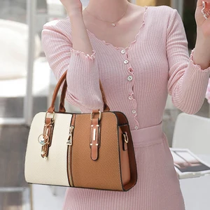 2026 New Arrival MC Minissimi Unisex Pu Leather Vintage Fashion Crossbody Tote Bag with Zipper Closure Durable Design