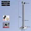 Tubo de 32 mm, 540 mm de largo [una pieza] (acero inoxidable 304, totalmente soldado)