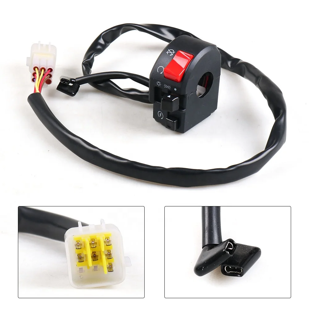 Turn Signal Electric Fog Lamp Light Start Handlebar Controller Switch Motorcycle Switches Motorbike Horn Button