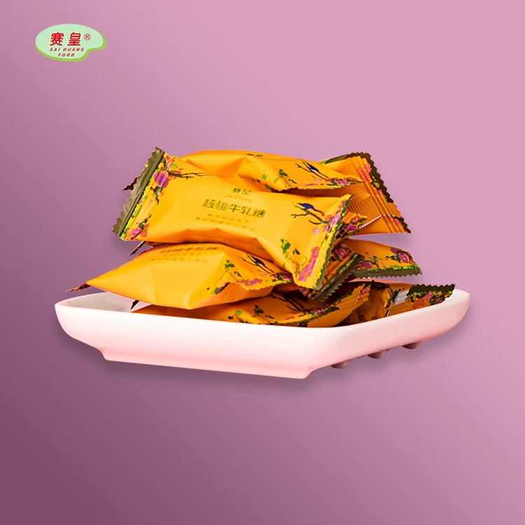 most popular walnut nougat candy fruit nougat candy semi-hard