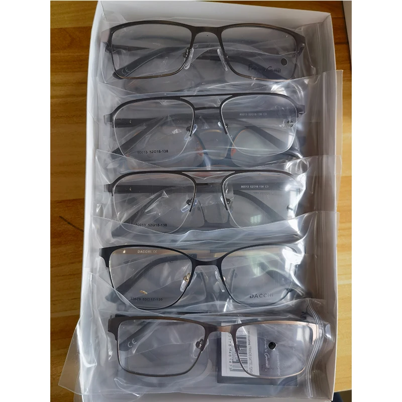 Wholesale Ready Stock Mixed Cheap Eyeglasses Frames Metal Stainless