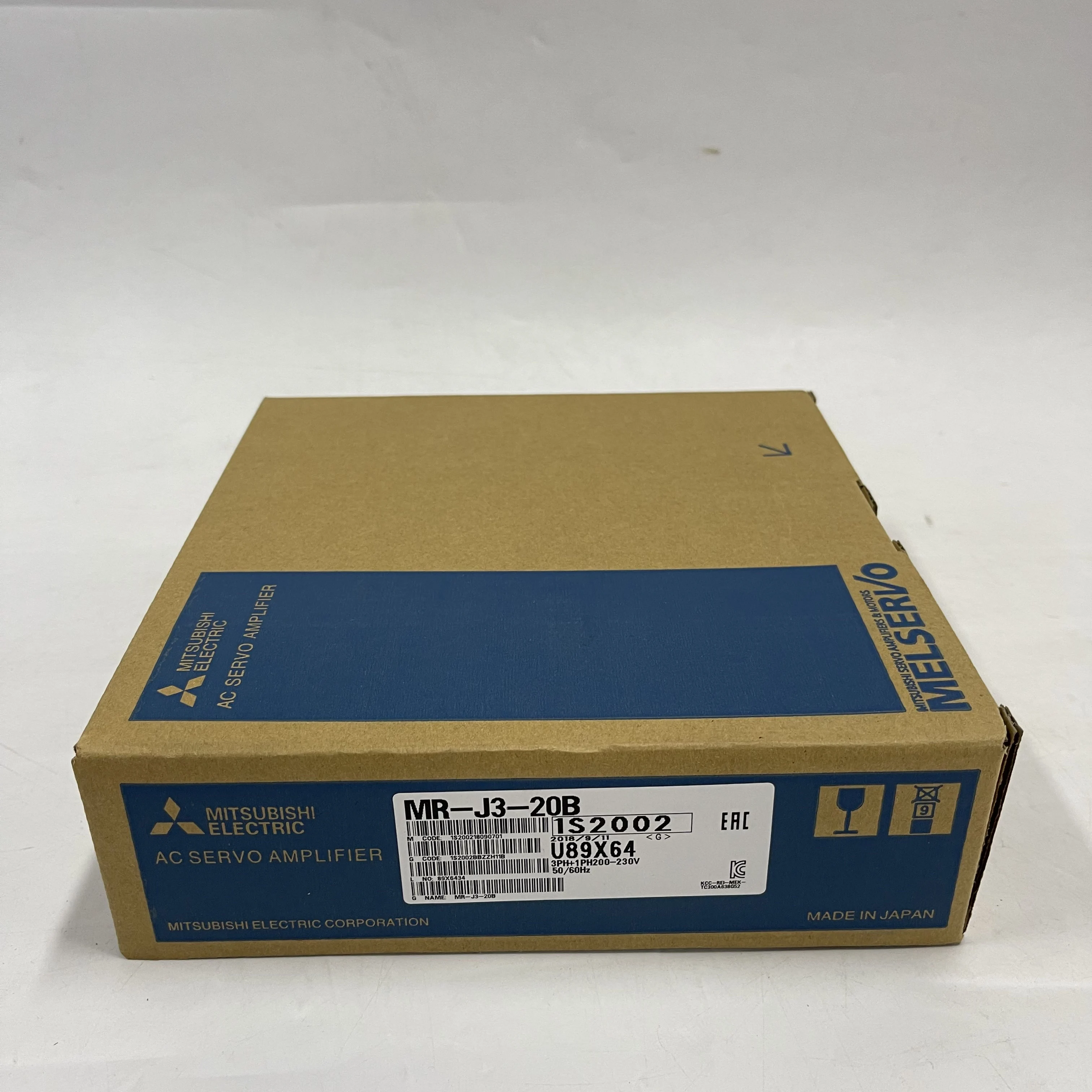 Mitsubishi AC Servo Amplifier MR-J3-20B