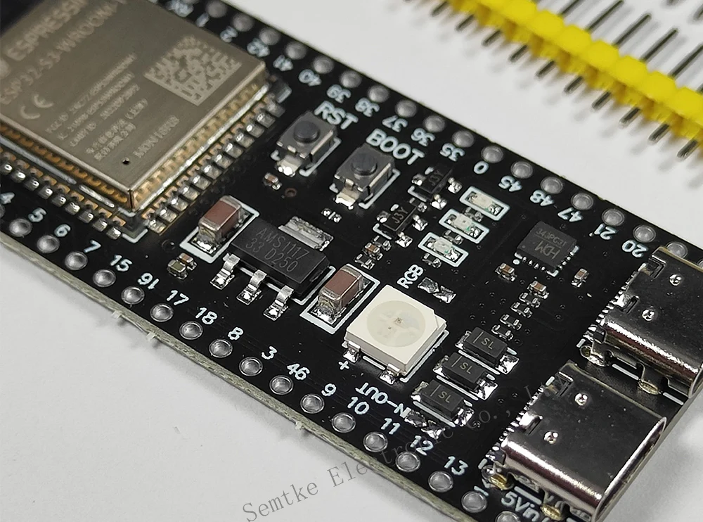 ESP32-S3-DevKitC-1 WiFi 5 0 сетчатая плата для разработки ESP32 беспроводной