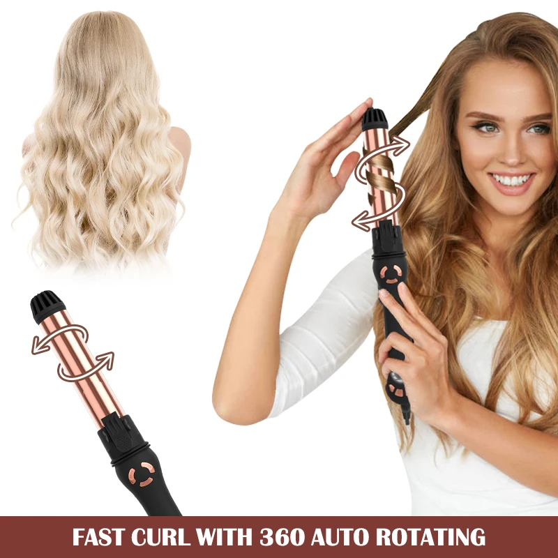 Web Celebrity Electric Lazy Automatic Hair Styling Tools Hair Wand ...