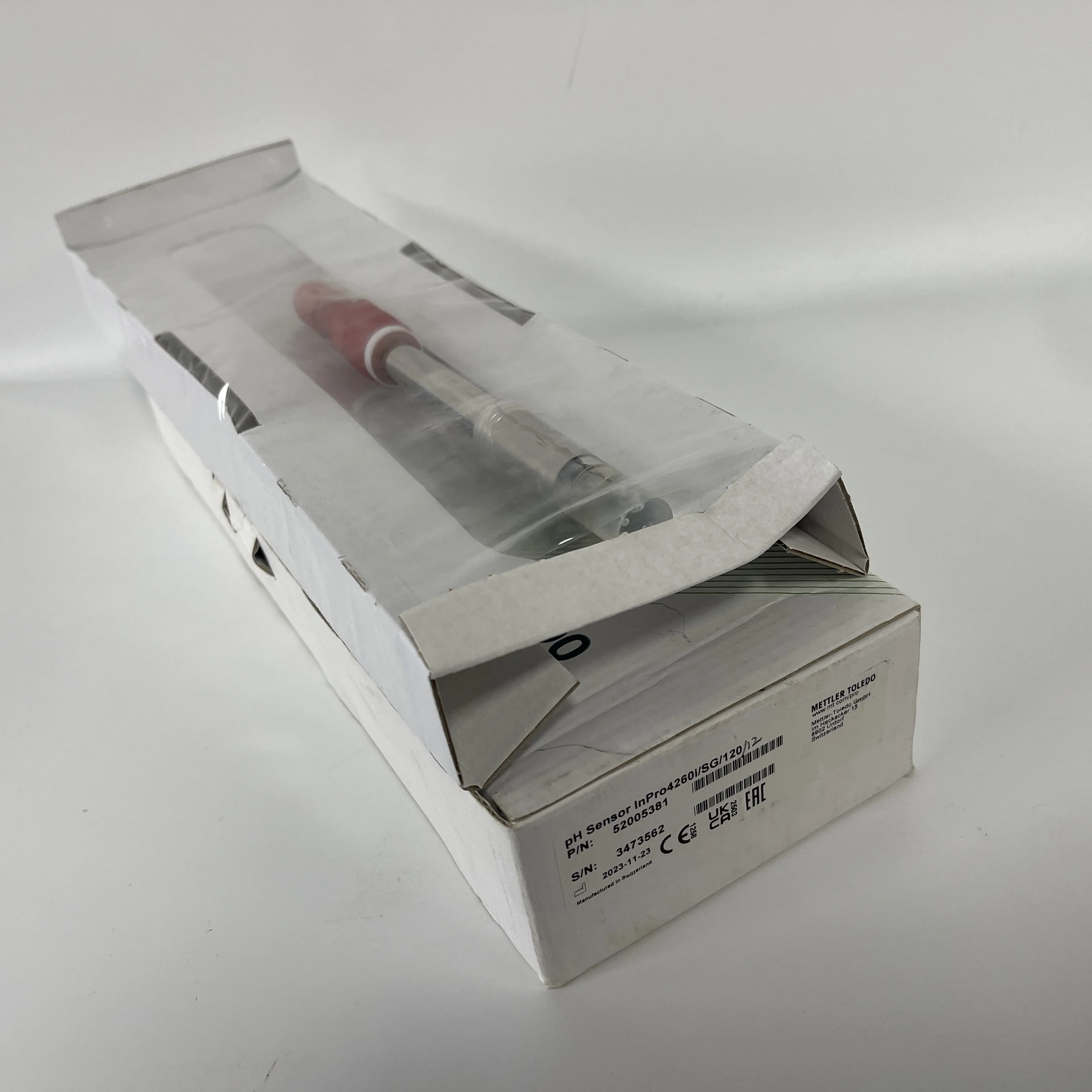 METTLER TOLEDO pH Sensor InPro4260i/SG/120/12 52005381