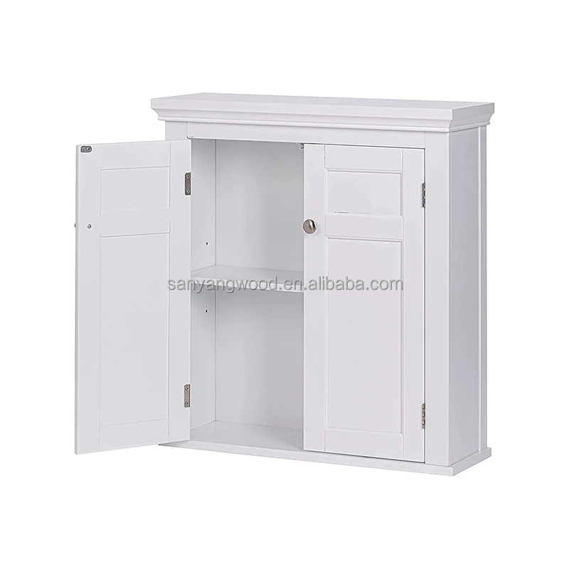 Solid Wood Bathroom Toilet Storage Bathroom