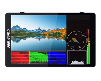 FEELWORLD F7 PRO 7 Inch 3D LUT Touch Screen DSLR Camera Field Director AC Monitor F970 External Power and Install Kit 4K 60Hz