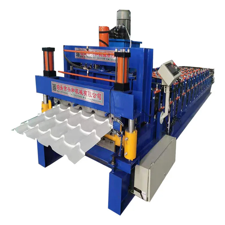Glazed Rib Type Sheet Customized Ibr Corrugated Roof Rolling Forming Tile Making Machine
