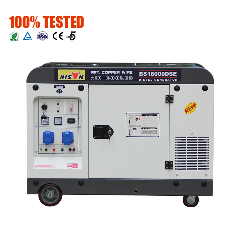 Bison Manufacture 240v 415v 50hz 12kw 12000watt Back Up Diesel ...