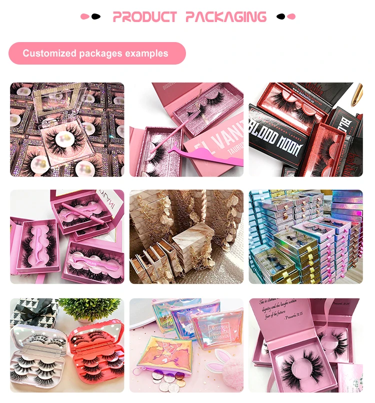 Siberian Real Mink Long Luxury Lash Mink Natural Handicraft 25mm Real