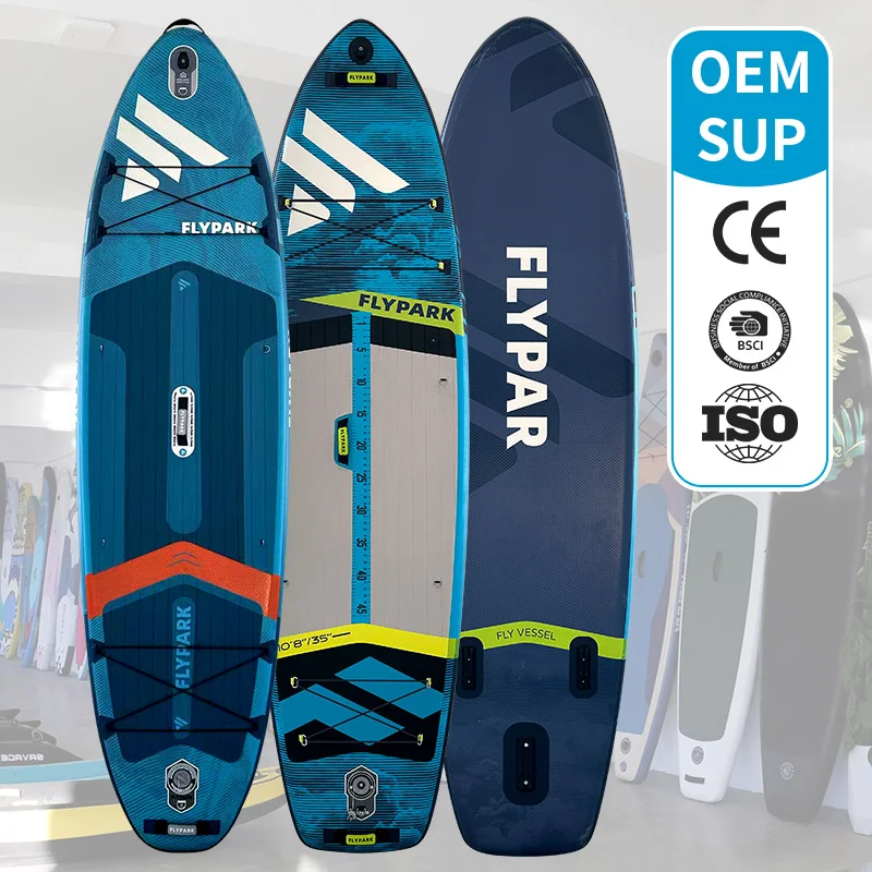 Wholesale Stand Up Surfing Sup Paddle Board Oem Customized Pvc Fishing Sup Board With Backpack