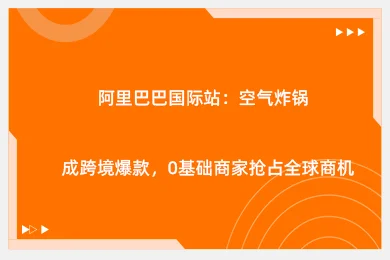 阿里巴巴国际站：空气炸锅成跨境爆款，0基础商家抢占全球商机