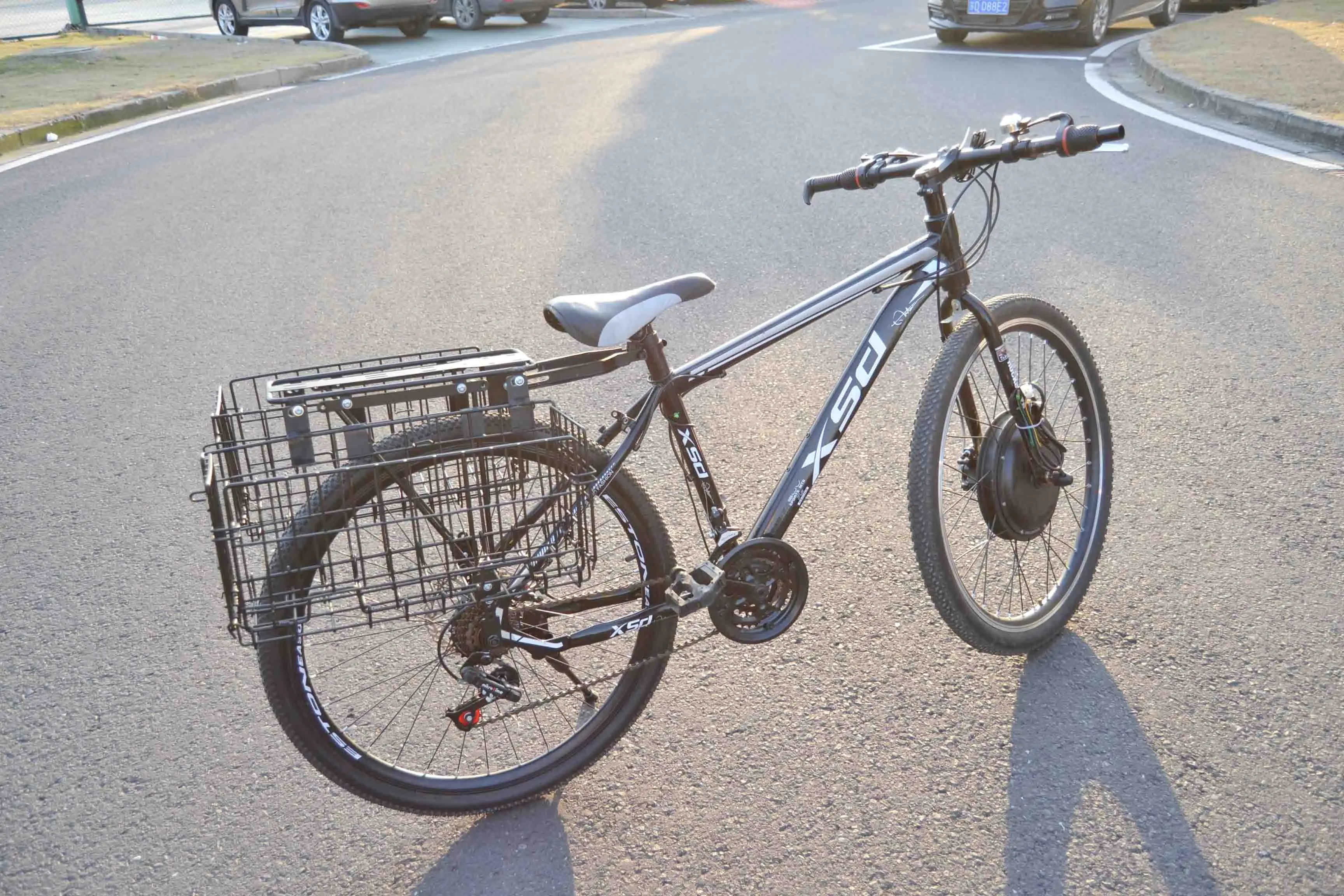 Cesta de alambre de aleación plegable para accesorios de ciclismo