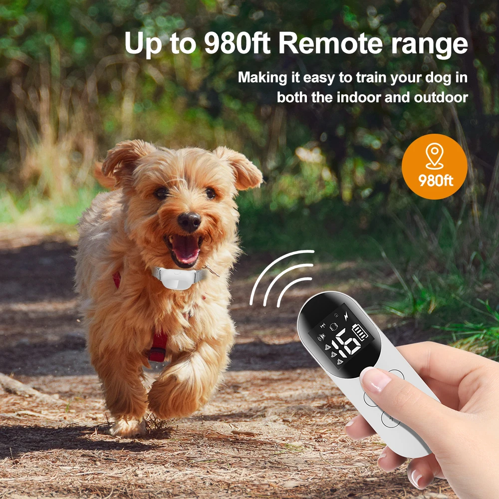 Remote Pet Training Products Ip68 Waterproof Electronic Shock Dog