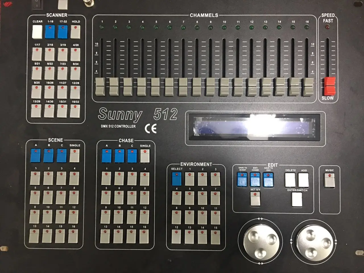 Sunny 512 DMXコントローラー - 2048チャンネル、1年保証付き