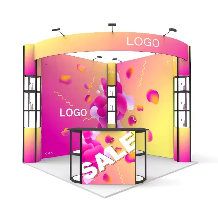 เทียนหลาง โรงงานจีน บูธแสดงสินค้าขนาด 10x20 ฟุต บูธแสดงสินค้า 3x3 และผนัง