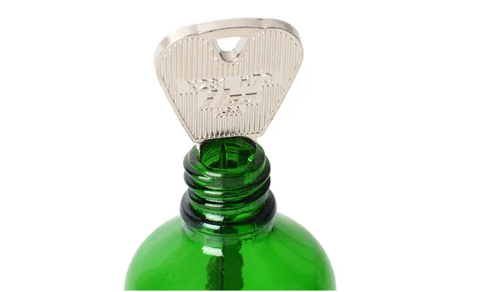 
Новый волшебный трюк, игрушка, складной ключ через бутылку или кольцо, реквизит для фокусов, Волшебная шутка, игрушка, легко играть 