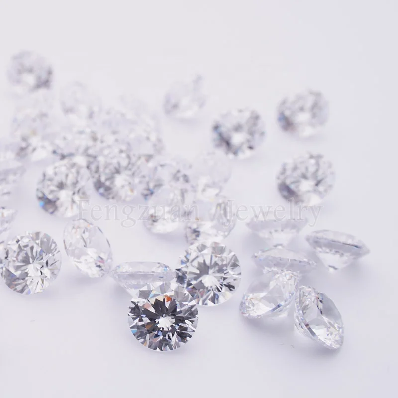 Zircon Cubique Qualité 6A - Taille Et Couleur Au Choix - Pierre Synthétique De Thaïlande
