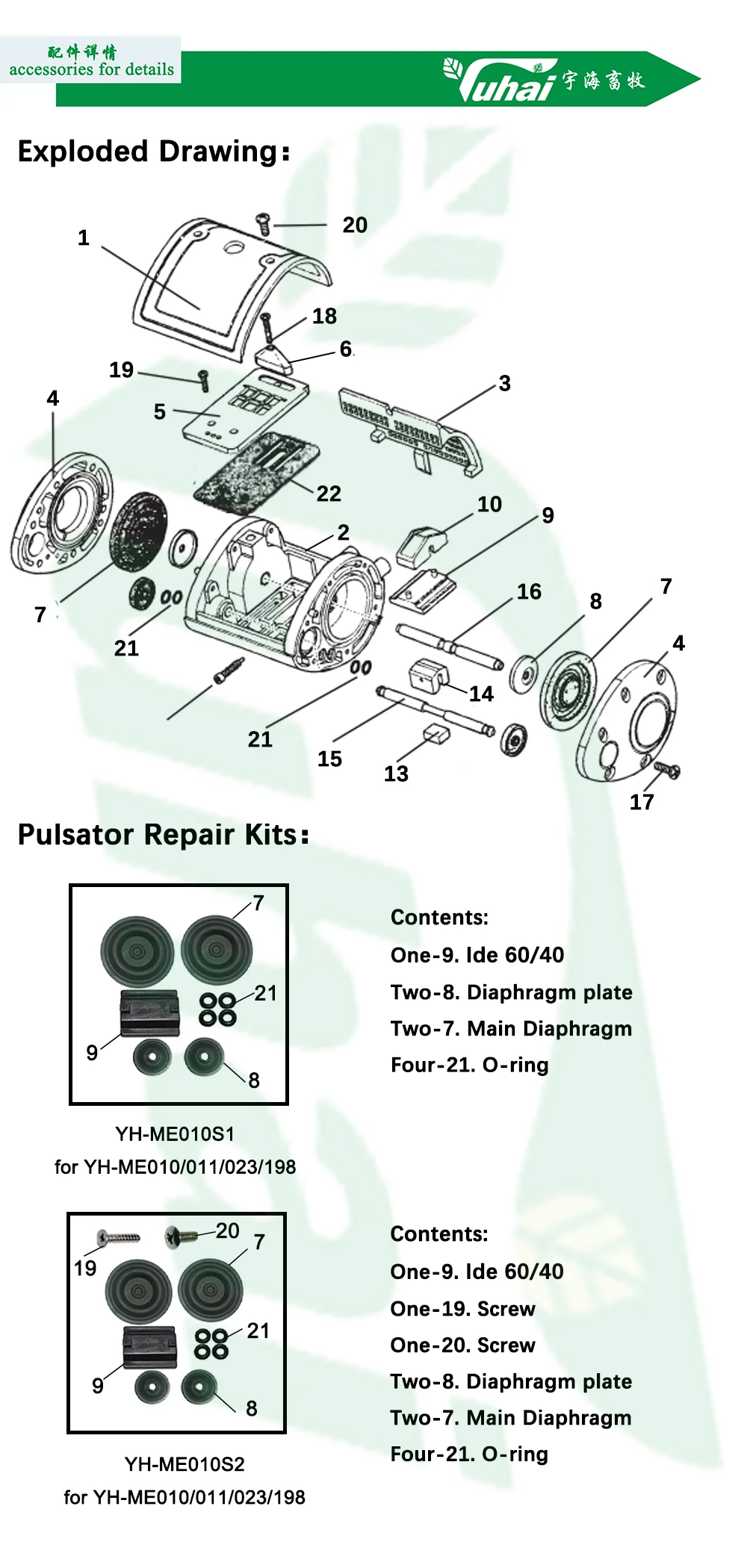l02 new air pulsator spare parts component farm use-0