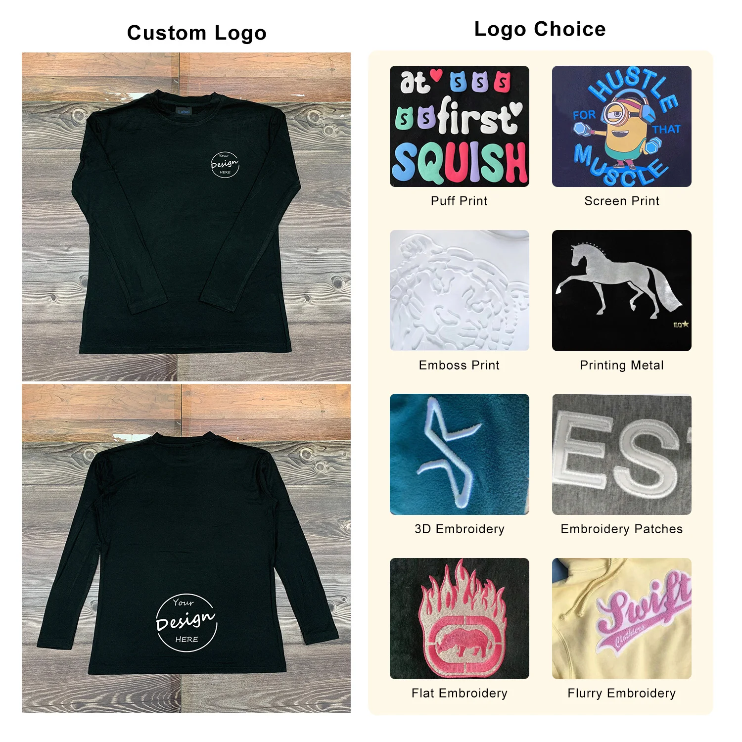 Top Trend Bamboo Fiber Men’s Long Sleeve T-shirts Soft Gym Wear Screen Printing Wholesale Bamboo Spandex T Shirt