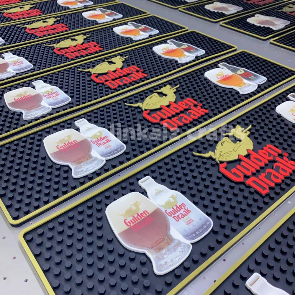 Barmat Wholesale Customized Logo Antislip Rubber Bar Spill Mat